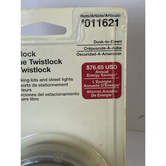 Utilitech 1800 Watt Outdoor Twist Lock Photocell Dusk To Dawn Security Control - Picture 3 of 5